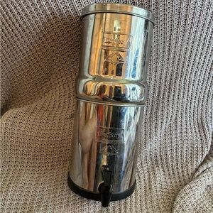 Travel Berkey Water Filter. (NO filters included)